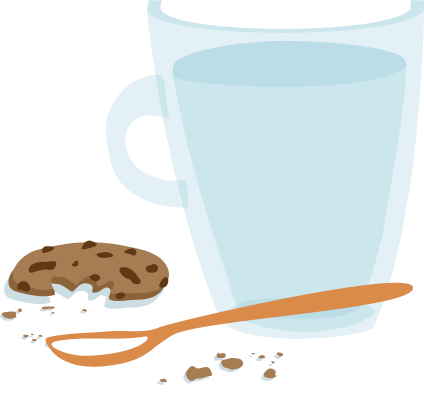 T-HUIS - Theekopje met wat lekkers